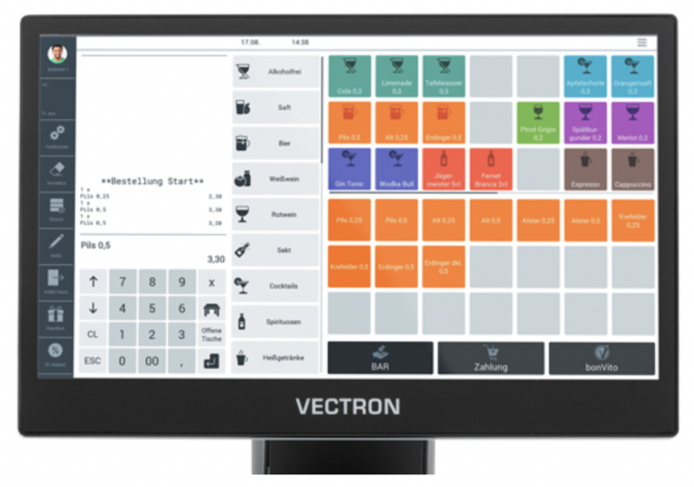 Vectron POS 7 Mini Bidschirm Kassensystem